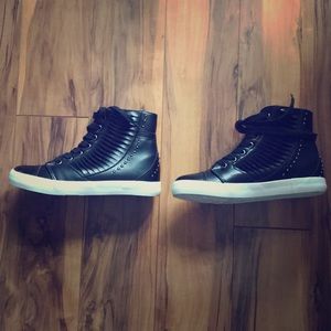 High top sneakers